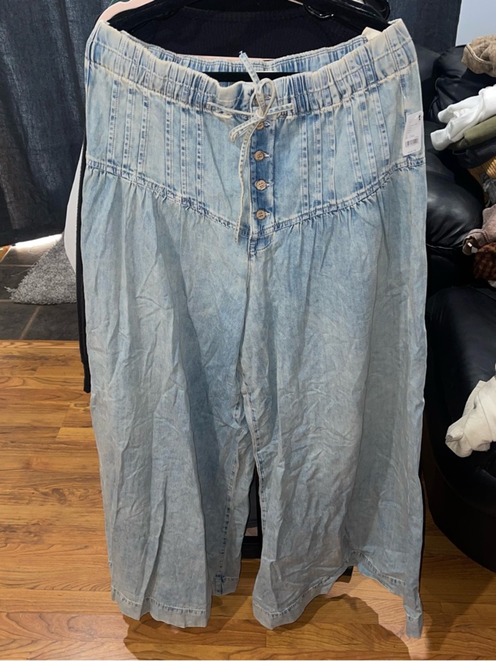 Free people forget me knot pull on jeans